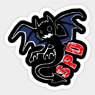 SPD Little Devil Sticker